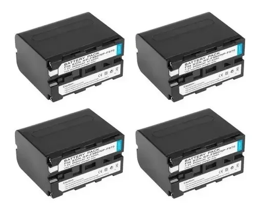 4 Baterias NP-F970