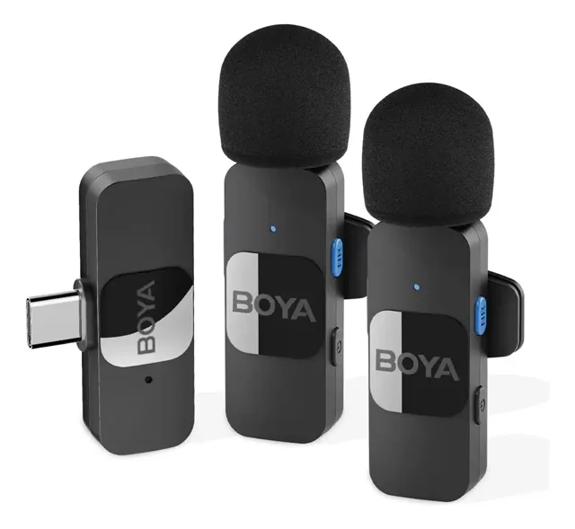 Microfone Lapela Boya BY-V20