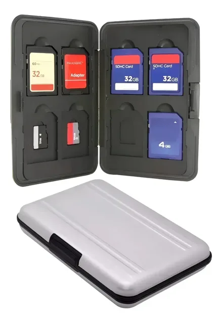 Case Estojo Porta Cartão de Memória