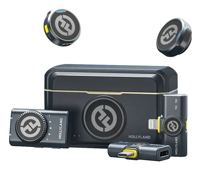 Microfone Hollyland Lark M2 Combo