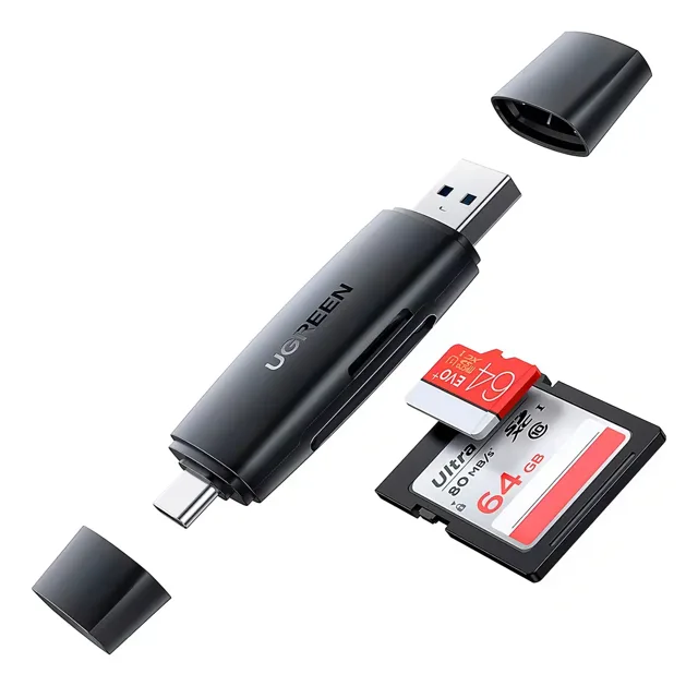 Leitor de Cartão USB-C 3.0 Ugreen CM304