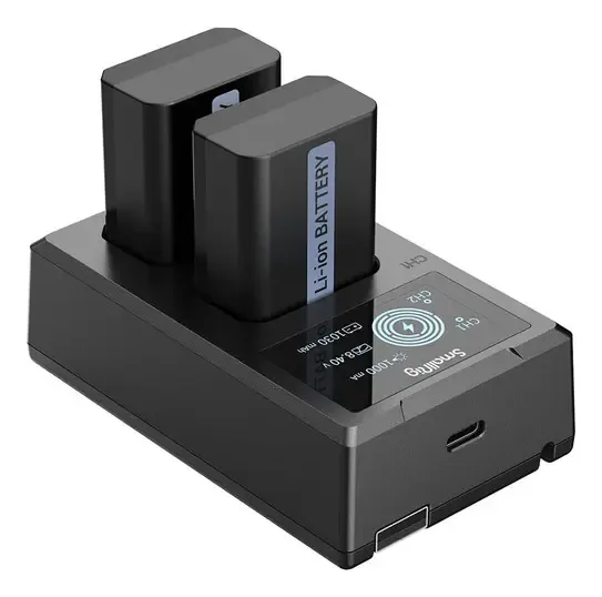 Carregador e baterias SmallRig